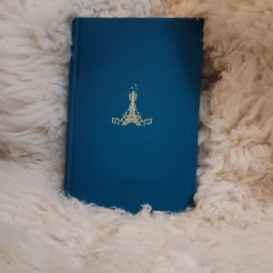 Blue Journal with Gold Eiffel Tower Design